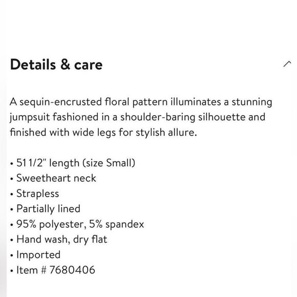 Dress the Population Multicolor Strapless Jumpsuit - Picture 4 of 5